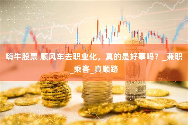 嗨牛股票 顺风车去职业化，真的是好事吗？_兼职_乘客_真顺路