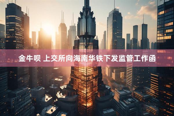 金牛呗 上交所向海南华铁下发监管工作函